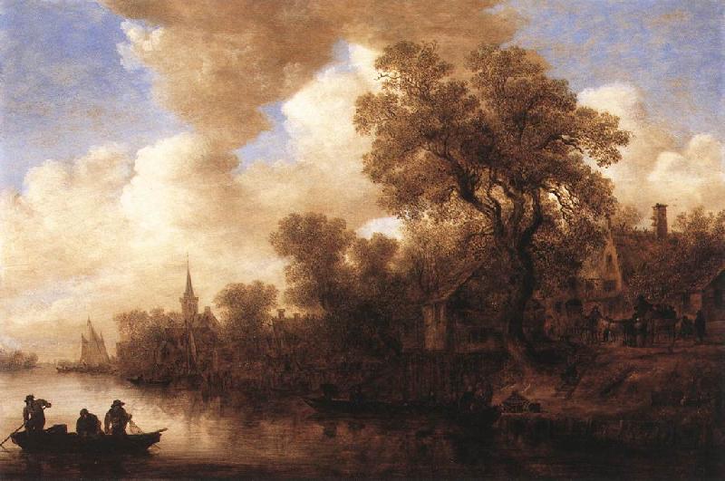 Jan van Goyen River Scene